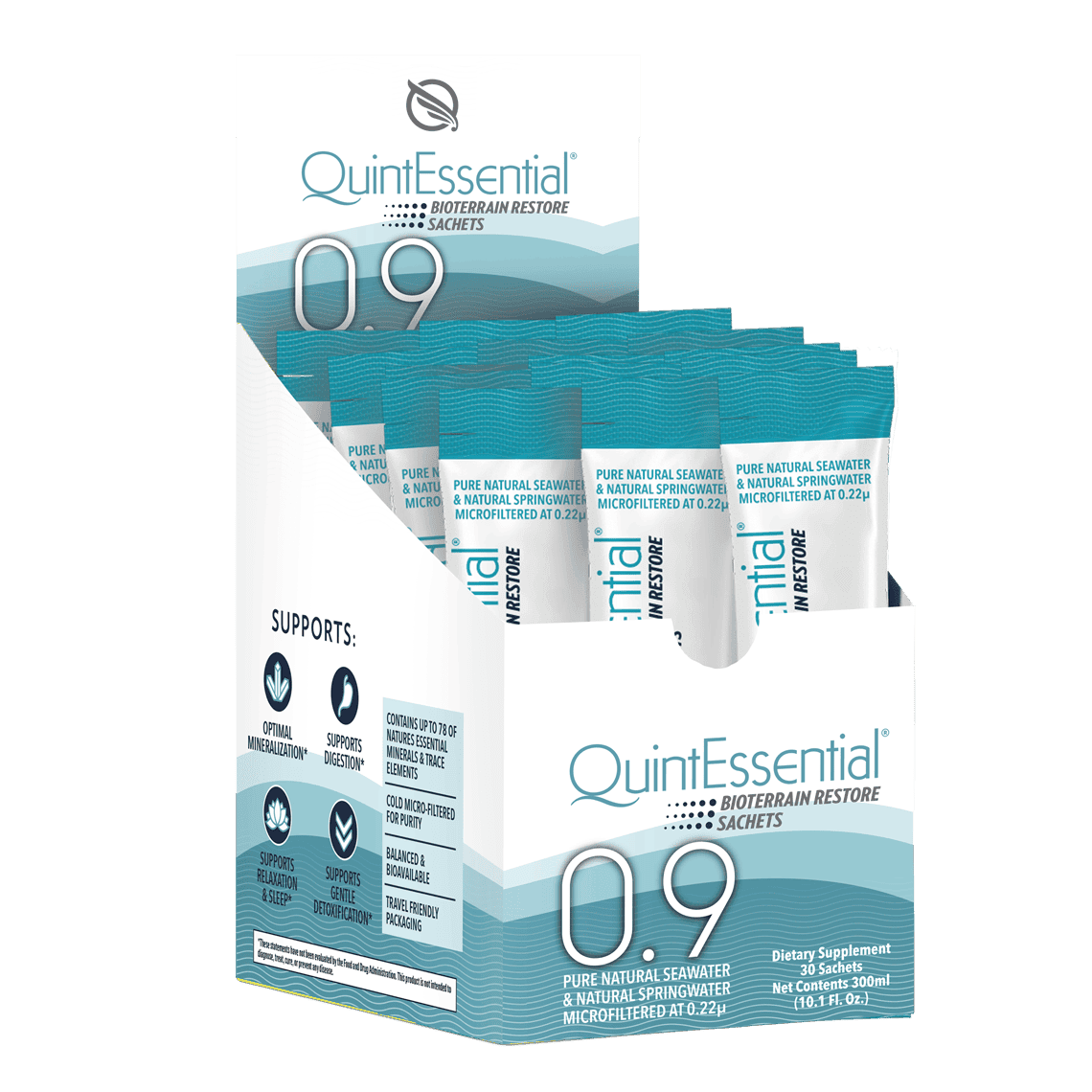 Quicksilver Quintessential 0.9 Isotonic Sachets