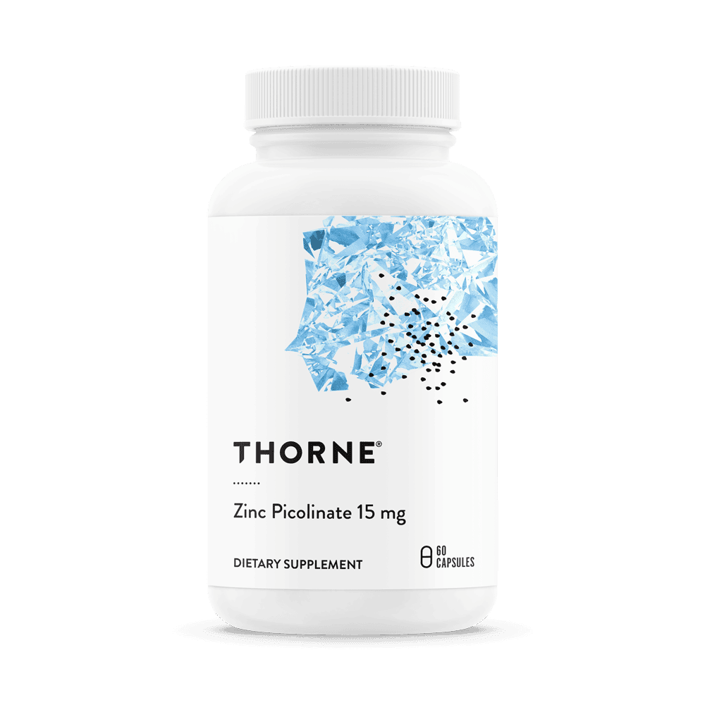 Thorne Zinc Picolinate 15 mg 60ct