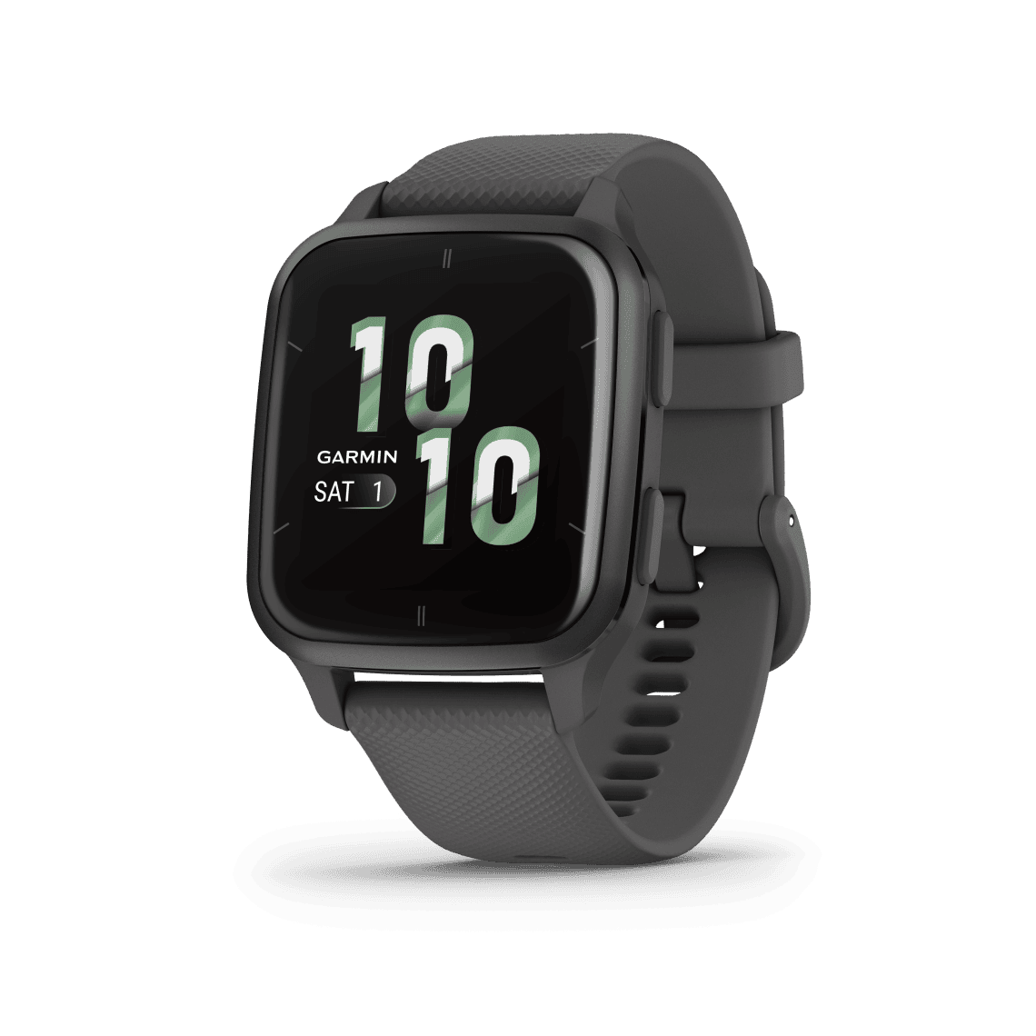 Venu Sq 2, Slate Aluminum Bezel w/ Gray Case and Band