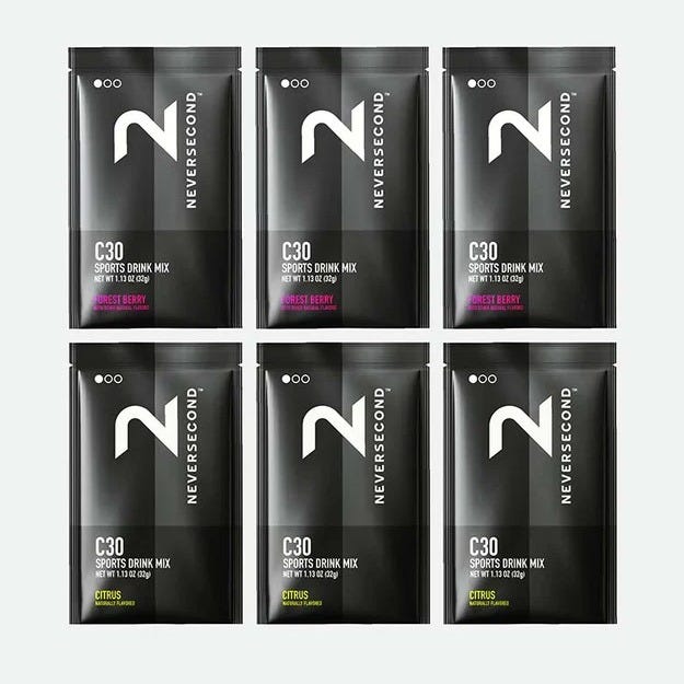 Neversecond C30 Sports Drink 6-Unit Variety Pack
