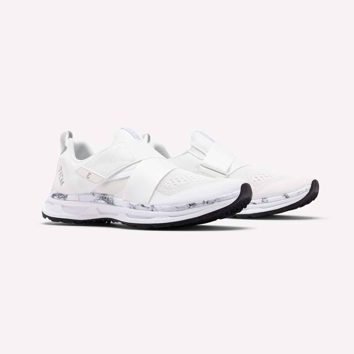 Women's TIEM Slipstream Indoor Cycling Shoe - White Marble