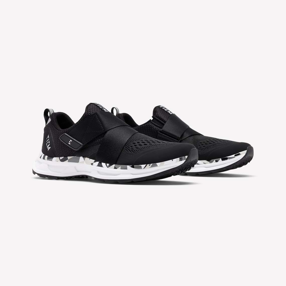 Women's TIEM Slipstream Indoor Cycling Shoe - Black Geometric